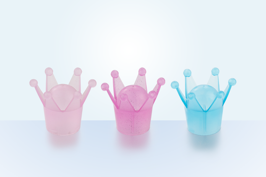 Plastic Colorful Crown Fragrance Lid